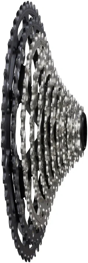 Shimano Deore XT CS-M8200-12 Cassette - 12-Speed 10-51t Hyperglide+ Micro Spline Gray/Silver - Bicycle Warehouse