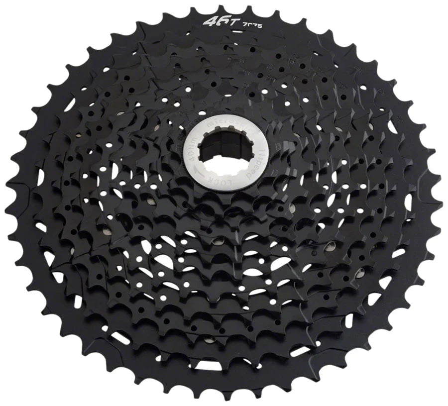 G11 Cassette - 11 Speed 11-46T Alloy Spider Black ED Coated - Bicycle Warehouse
