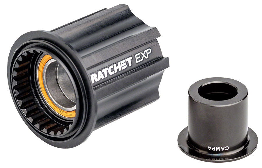Ratchet EXP Freehub Body - Campagnolo 9 - 12s Standard Aluminum Ceramic Bearing Kit w/ End Cap 12 x 142 mm - Bicycle Warehouse