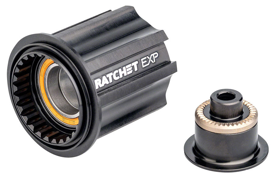 Ratchet EXP Freehub Body - Campagnolo 9 - 12s Standard Aluminum Ceramic Bearing QR x 130/135 mm Kit w/ End Cap - Bicycle Warehouse