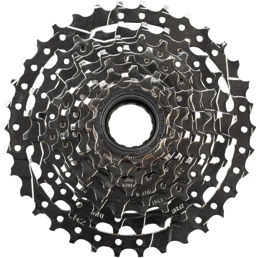 8-Speed 11-34t Nickel Plated Freewheel - Bicycle Warehouse