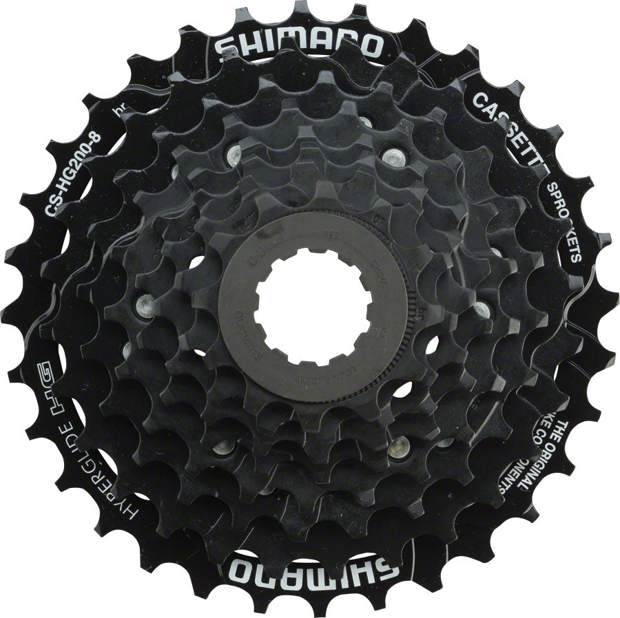 Tourney CS-HG200 Cassette - 8 Speed 12-32t - Bicycle Warehouse