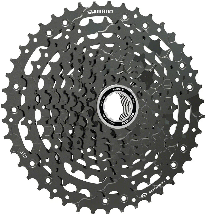 CUES CS-LG400-10 Cassette - 10 Speed 11-43t LINKGLIDE Black - Bicycle Warehouse