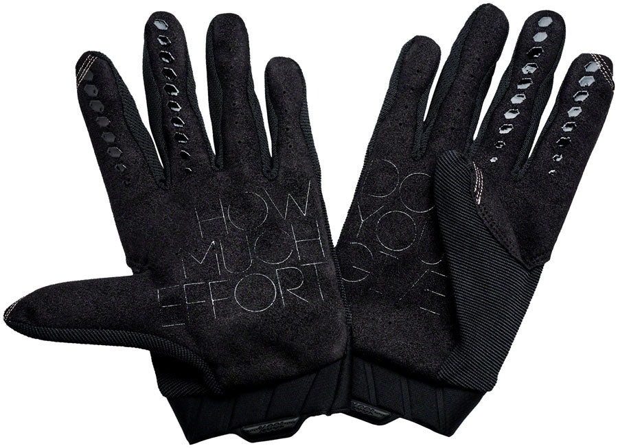 Geomatic Gloves - Black/Charcoal Full Finger Mens Small - Bicycle Warehouse