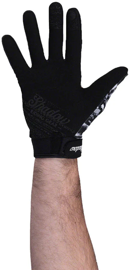 Conspire Gloves - Tangerine Tye Die Full Finger X-Large - Bicycle Warehouse