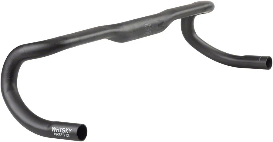 WHISKY Spano Drop Handlebar - Carbon 31.8mm 46cm Black - Bicycle Warehouse
