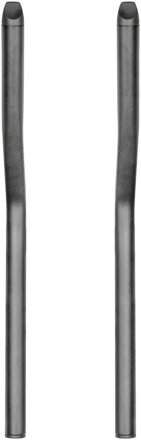 Profile Design 26a Aluminum Aerobar Extensions - Aluminum 400mm Black - Bicycle Warehouse