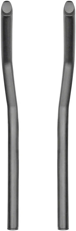 Profile Design 39a Aluminum Aerobar Extensions - Aluminum 400mm Black - Bicycle Warehouse