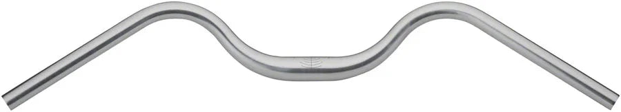 Terminal Bar Handlebar - 31.8mm Clamp 735mm Width 40mm Rise Aluminum Silver - Bicycle Warehouse