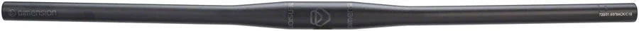 Mountain Handlebar: Flat 31.8 720mm wide Black - Bicycle Warehouse