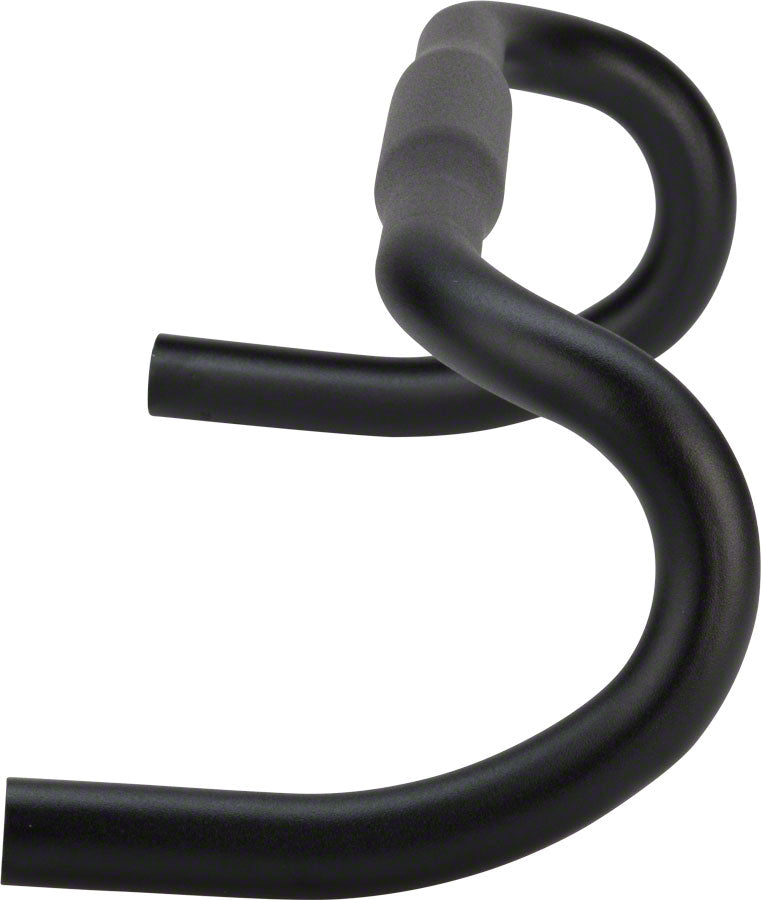 Cowbell Drop Handlebar - Aluminum 31.8mm 44cm Black - Bicycle Warehouse