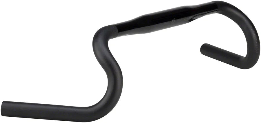 Woodchipper Deluxe Drop Handlebar - Aluminum 31.8mm 46cm Black - Bicycle Warehouse