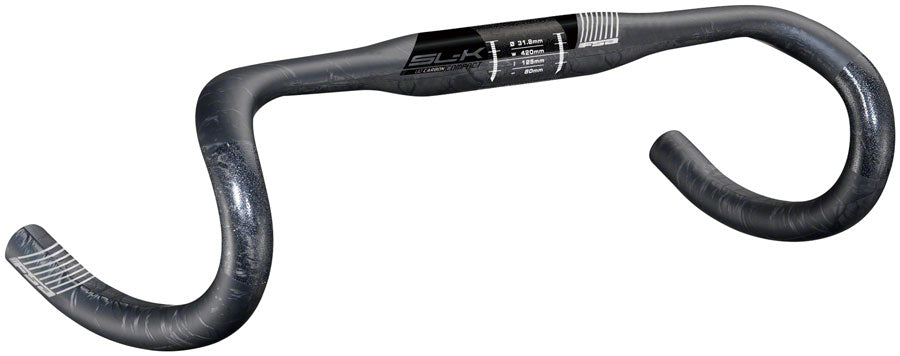 Full Speed Ahead SL-K Compact Drop Handlebar - Carbon 31.8mm 40cm Black - Bicycle Warehouse