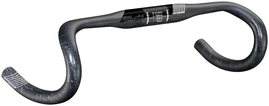 Full Speed Ahead SL-K Compact Drop Handlebar - Carbon 31.8mm 40cm Black - Bicycle Warehouse