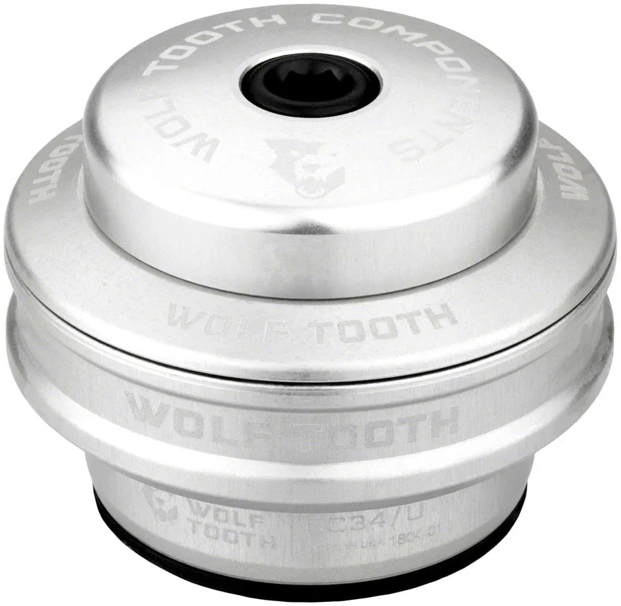 Premium Headset - EC34/28.6 Upper 16mm Stack Raw Silver - Bicycle Warehouse