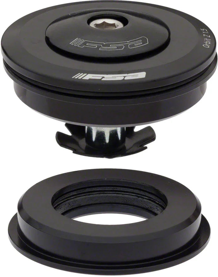 Full Speed Ahead Orbit Z 1.5R ZS Reducing Headset 1.5" to 1-1/8"Â Black - Bicycle Warehouse