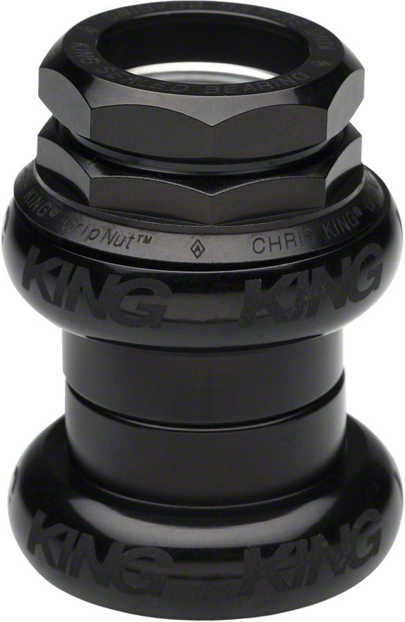 GripNut Headset - 1-1/8" Sotto Voce Black - Bicycle Warehouse