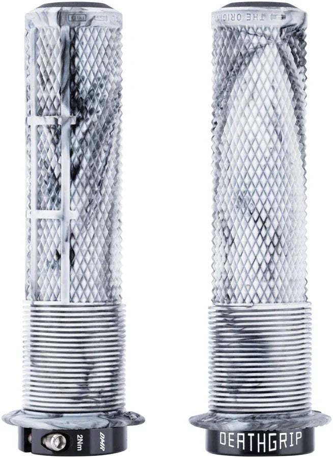 DeathGrip 2 Flanged Grips - Thick Lock-On - Bicycle Warehouse