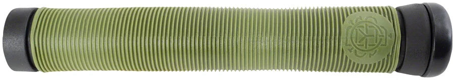 Warnin Grips - Black/Army Green - Bicycle Warehouse