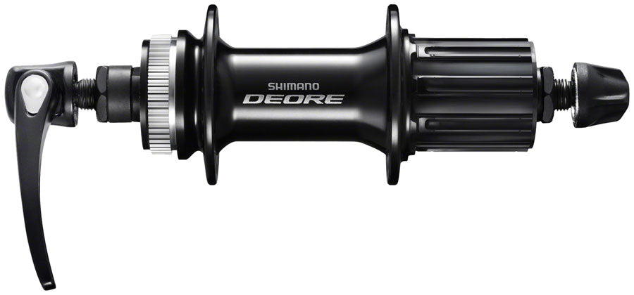Deore FH-M6000 Rear Hub - QR x 135mm Center-Lock 11spd Black 32H - Bicycle Warehouse