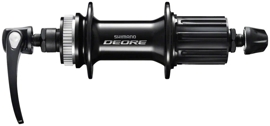 Deore FH-M6000 Rear Hub - QR x 135mm Center-Lock 11spd Black 32H - Bicycle Warehouse