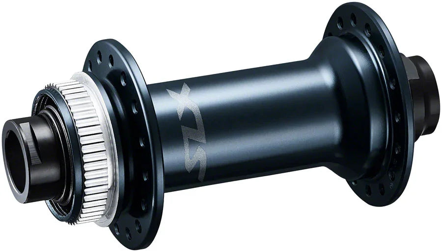 SLX HB-M7110-B Front Hub - 15 x 110mm Boost Center-Lock Black - Bicycle Warehouse