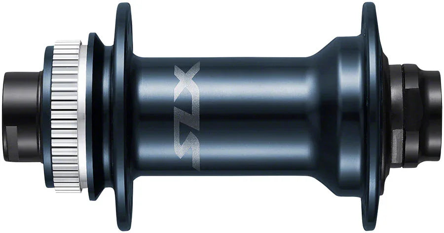 SLX HB-M7110 Front Hub - 15 x 100mm Center-Lock Black 28h - Bicycle Warehouse