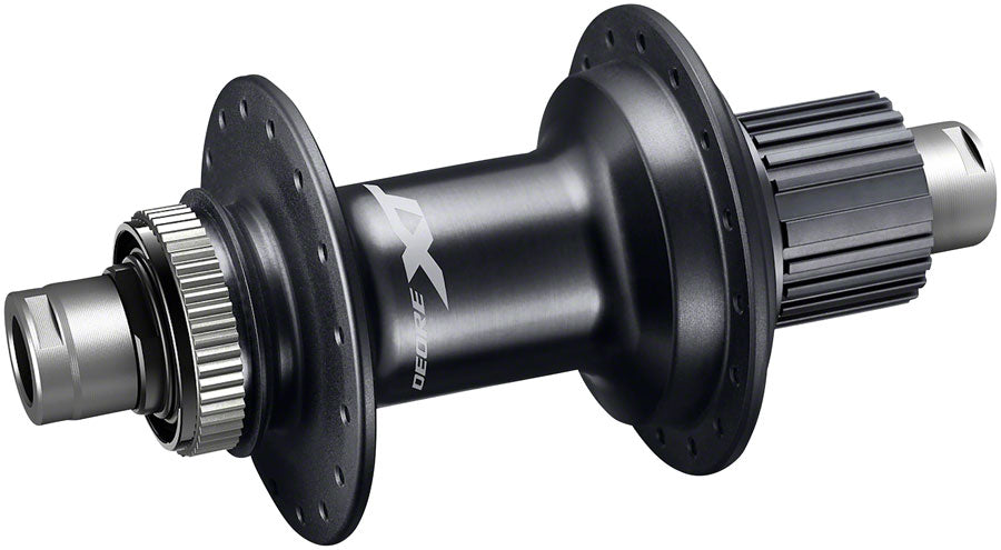 XT FH-M8110-B Rear Hub - 12 x 148mm Center-Lock Micro Spline BLK 32H - Bicycle Warehouse