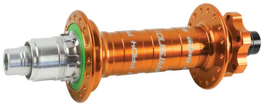 Fatsno Pro 4 Rear Hub - 12 x 197mm 6-Bolt XD Orange 32H - Bicycle Warehouse