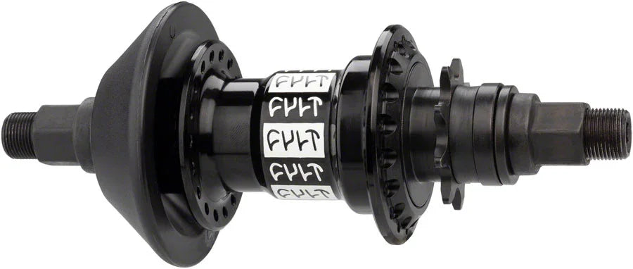 Crew Cassette Rear Hub SDS Black - Bicycle Warehouse
