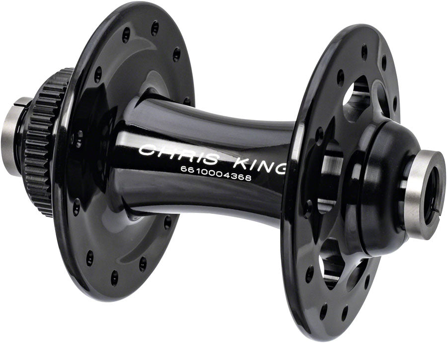 R45D Front Hub - 12 x 100mm Center-Lock Black 32H - Bicycle Warehouse