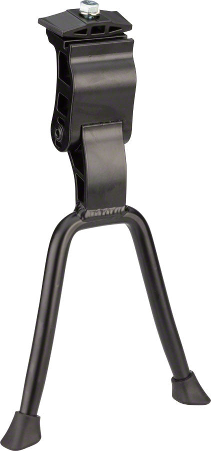 KS-300 Two-Leg Dual Kickstand with Top Plate - Black - Bicycle Warehouse