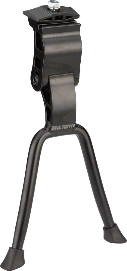 KS-300 Two-Leg Dual Kickstand with Top Plate - Black - Bicycle Warehouse