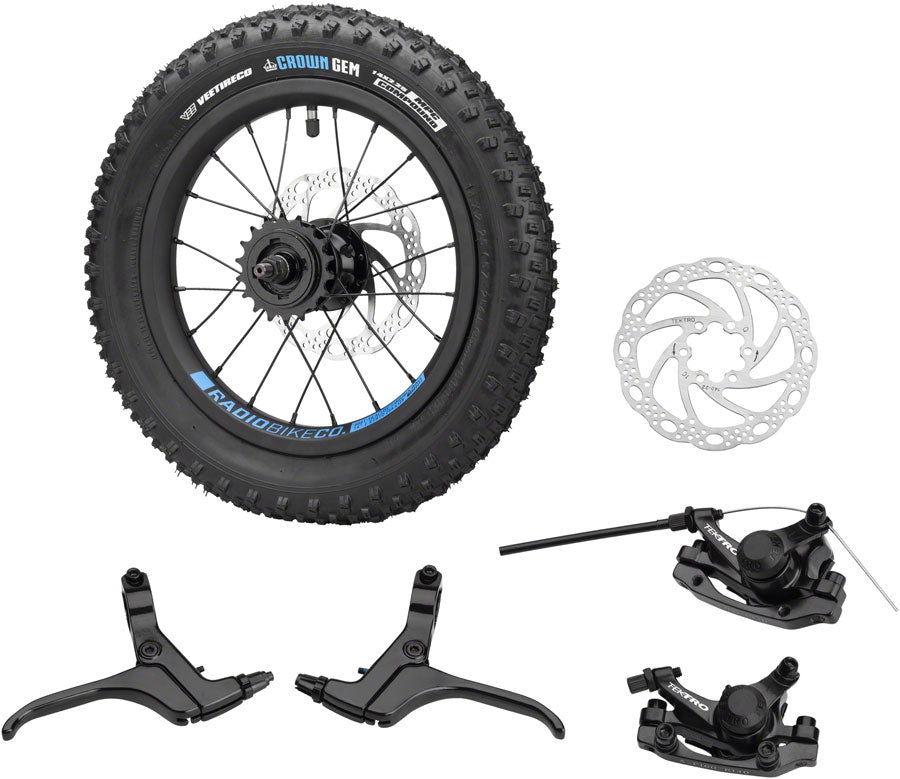 Zuma 14" Rear Wheel and Disc Brake Upgrade Kit - Bicycle Warehouse