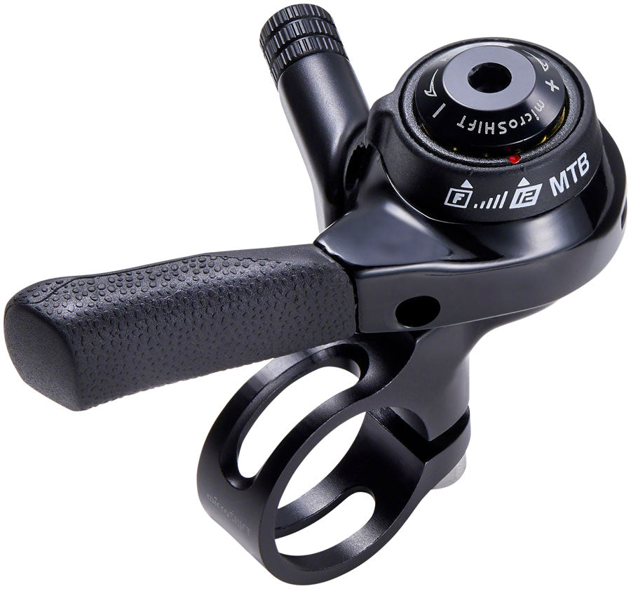 microSHIFT Right Thumb Shifter 12-Speed Mountain Shimano Compatible - Bicycle Warehouse