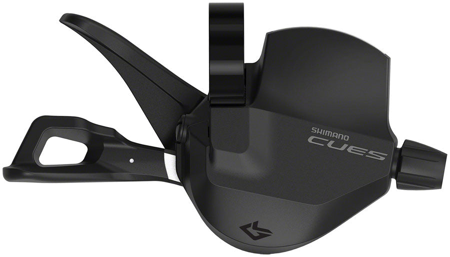 CUES SL-U4010-9R Shifter - Right 9-Speed Rapidfire Plus Optical Gear Display BLK - Bicycle Warehouse