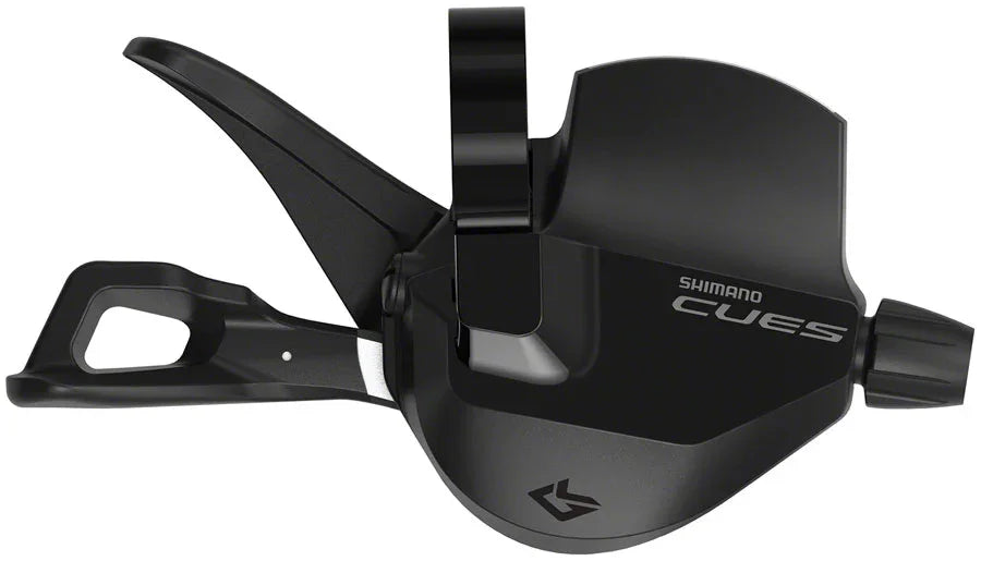 CUES SL-U6000-10R Shifter - Right 10-Speed Rapidfire Plus Optical Gear Display BLK - Bicycle Warehouse