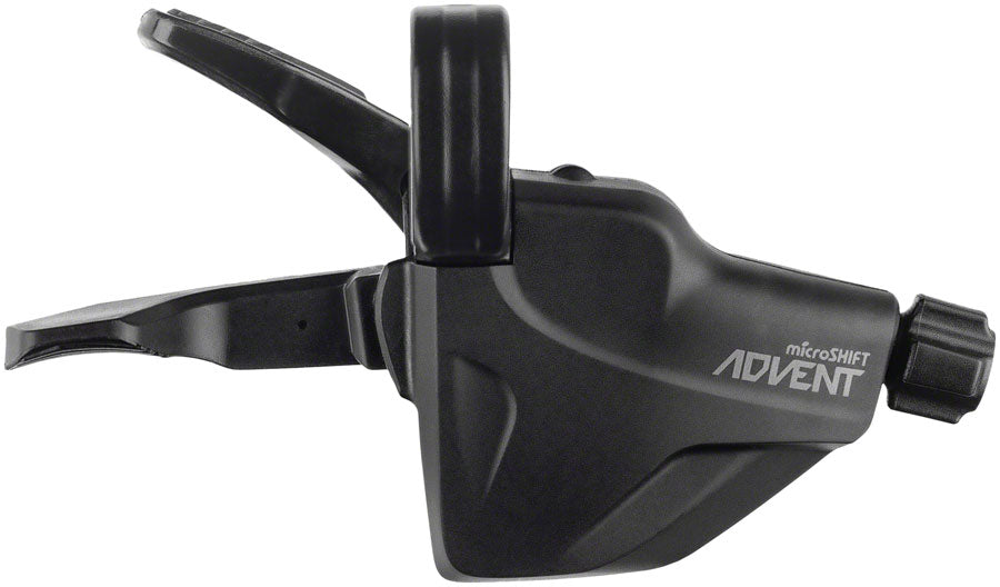 microSHIFT ADVENT Quick Trigger Pro Right Shifter - 1x9 Speed BLK ADVENT Compatible Only - Bicycle Warehouse