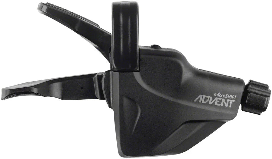 microSHIFT ADVENT Quick Trigger Pro Right Shifter - 1x9 Speed BLK ADVENT Compatible Only - Bicycle Warehouse