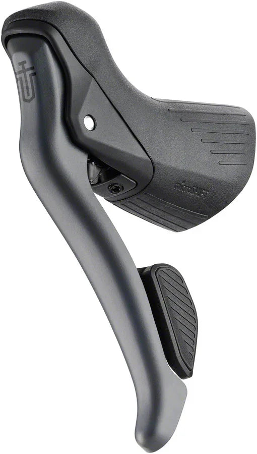 Sword Left Drop Bar Brake Lever Intergrated Dropper Remote - Gray Version B - Bicycle Warehouse