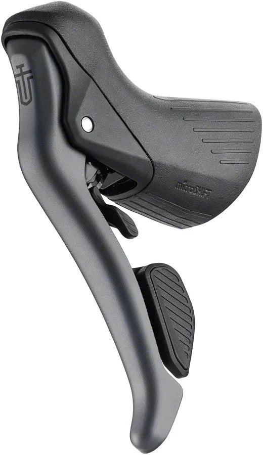 Sword Drop Bar Shifter/Brake Lever Set - 2x 10-Speed Sword Compatible Gray Version B - Bicycle Warehouse