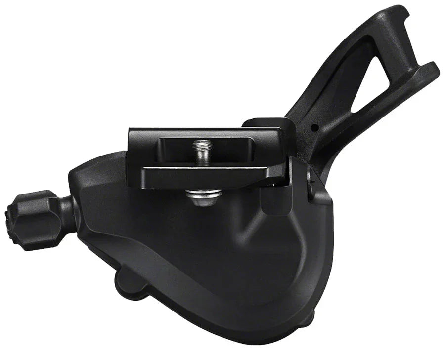 Deore SL-M5100-IL Shift Lever - Left 2x RapidFire Plus Mono I-SPEC EV BLK - Bicycle Warehouse