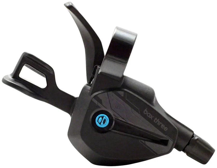 Three Prime 9 Shifter - 9-Speed Single Shift Matte Black - Bicycle Warehouse