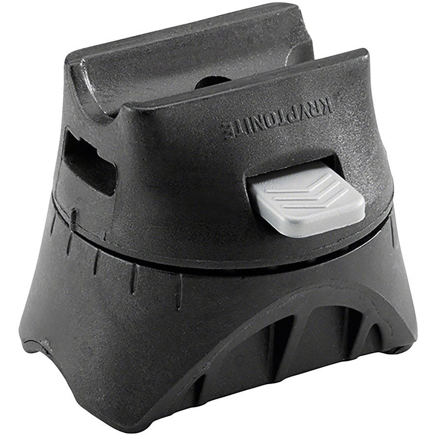 Kryptonite Krypto Series 2 Mini-7 Bike U-Lock - 3.25 x 7", Keyed, Maroon, Includes bracket - Locks - Bicycle Warehouse