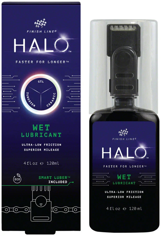 HALO Wet Lube Bottle and Tool Set - 4oz - Bicycle Warehouse