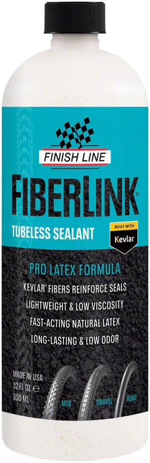FiberLink Tubeless Tire Sealant - 32oz, Pour - Bicycle Warehouse
