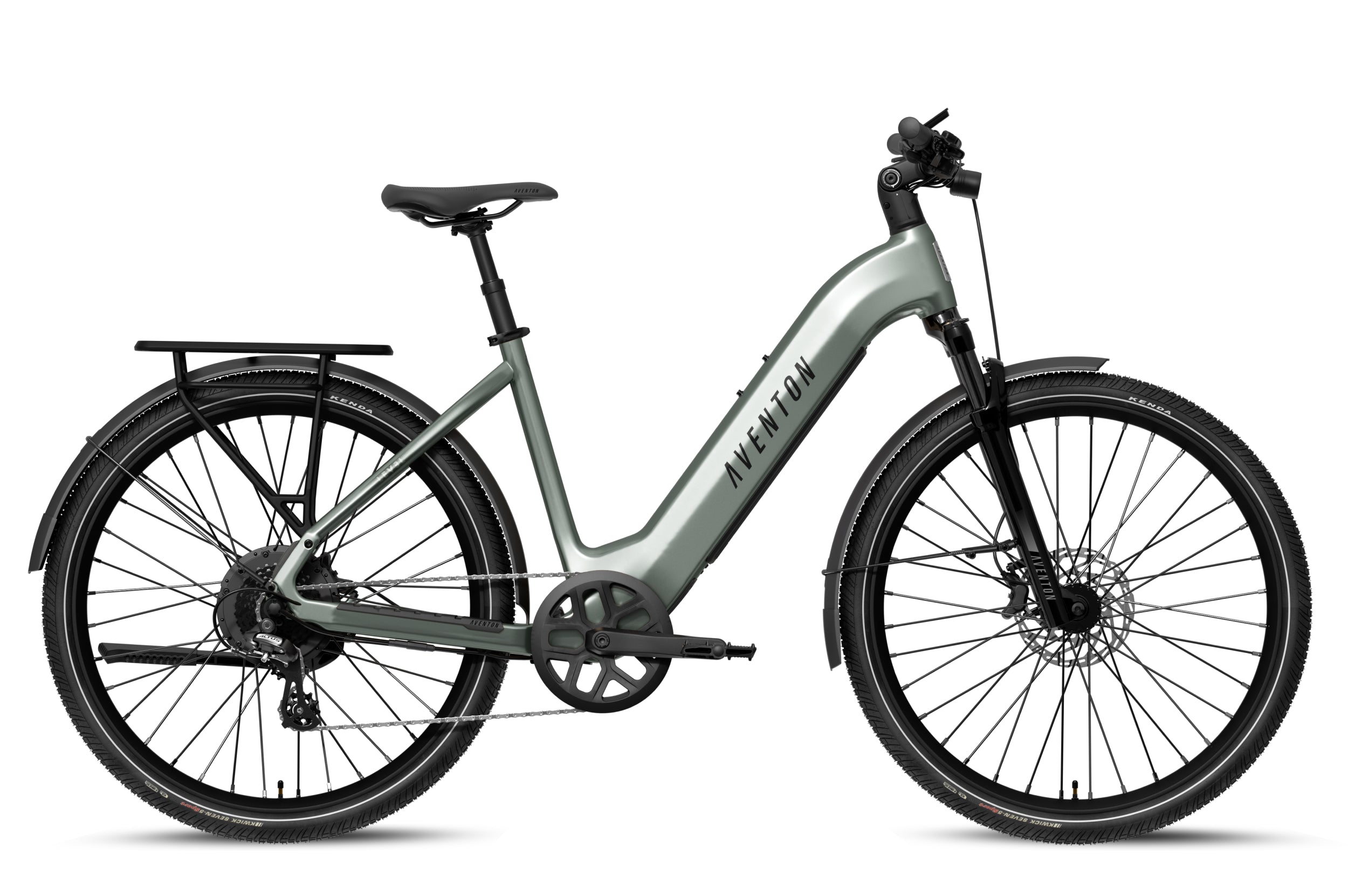 electric bicycl Aventon Level 4 REC Step-Through Ebike