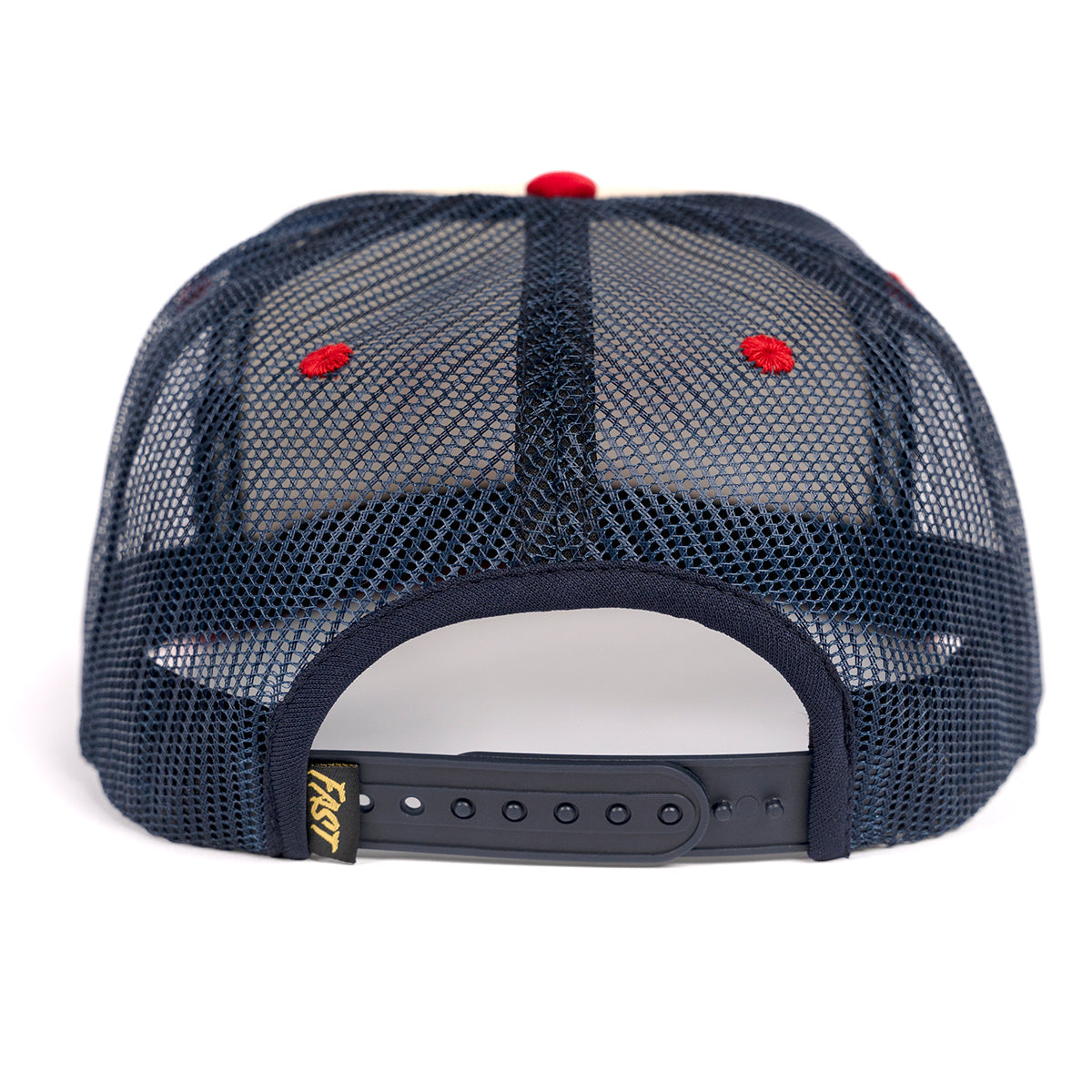 NBA Trucker Hat - Red/Cream - Bicycle Warehouse