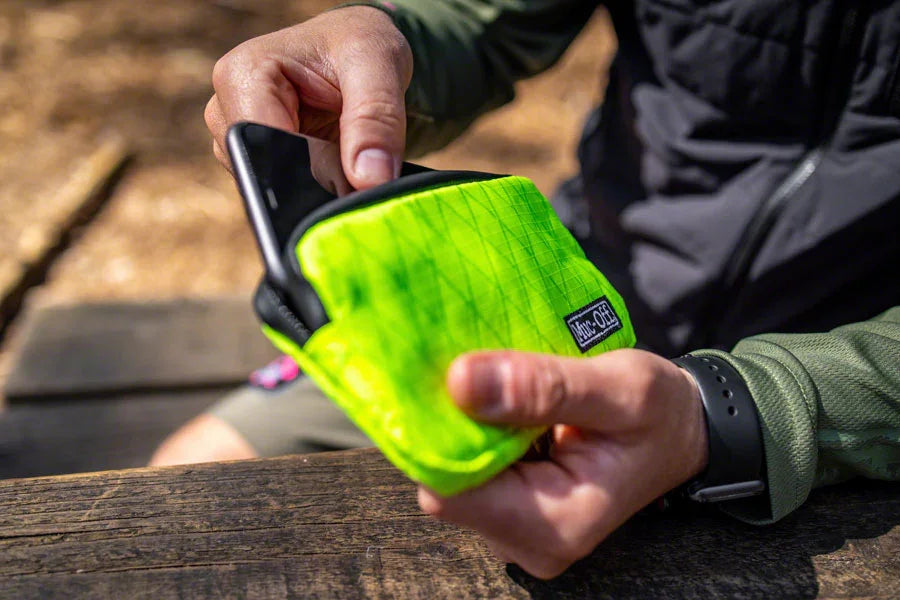 Muc-Off Rainproof Essentials Case - Hi-Vis Yellow - Bicycle Warehouse