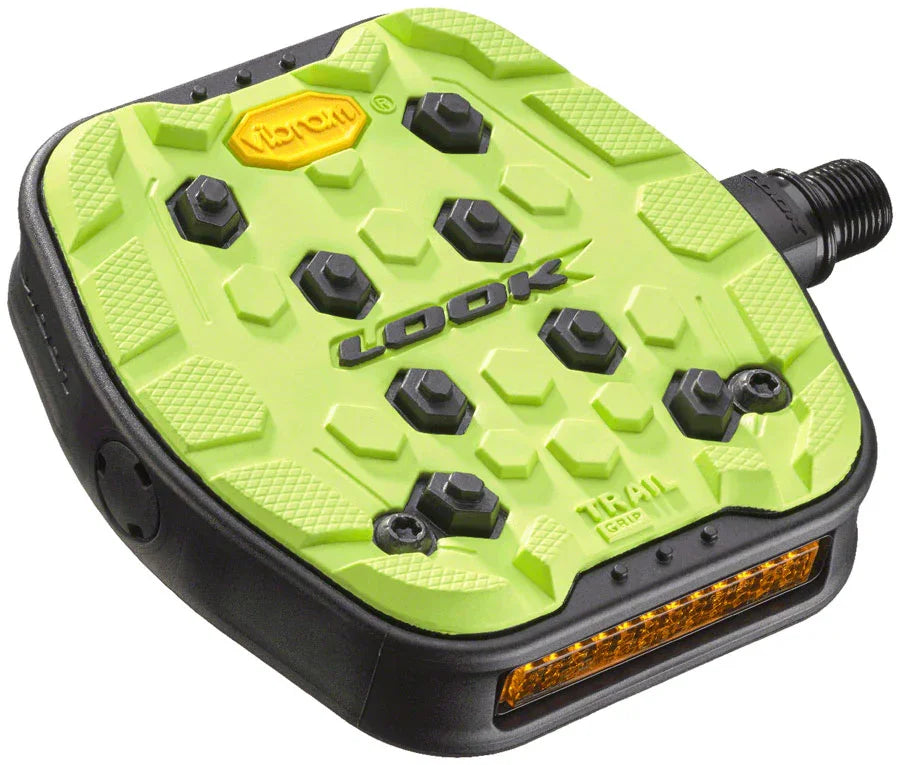 look trail grip pedals LOOK Trail Grip Pedals Lime